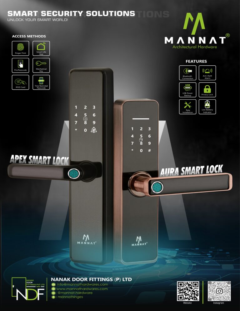 Upgrade Your Home Security: Introducing the Apex & Aura Smart Locks